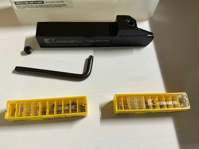 Kennametal kit afsteekbeitel (4x) - afbeelding 3 van  5
