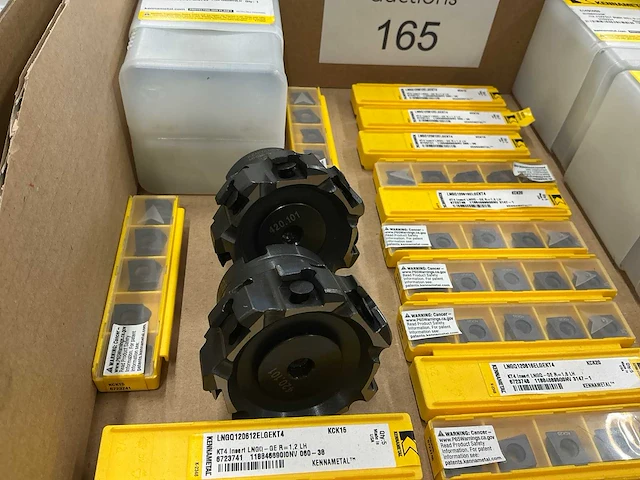Kennametal wisselplaatfrees (5x) - afbeelding 3 van  6