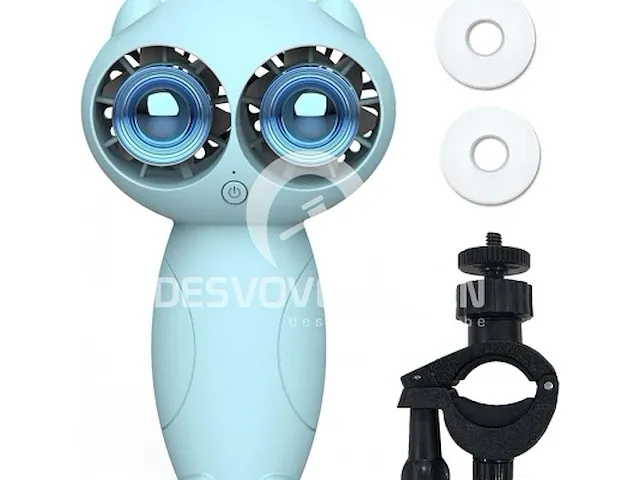 Kensuka kinderwagen ventilator (blauw) - afbeelding 1 van  3