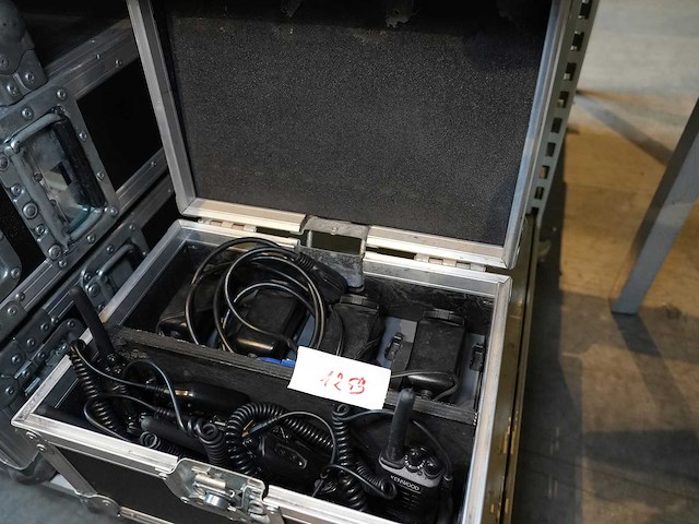 Kenwood - 4x 3501e + chargers + 4x kmc450 + flightcase (set) - afbeelding 1 van  2