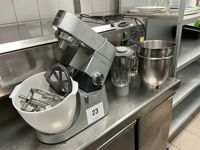 Kenwood km020 major titanium keukenmachine - afbeelding 1 van  4