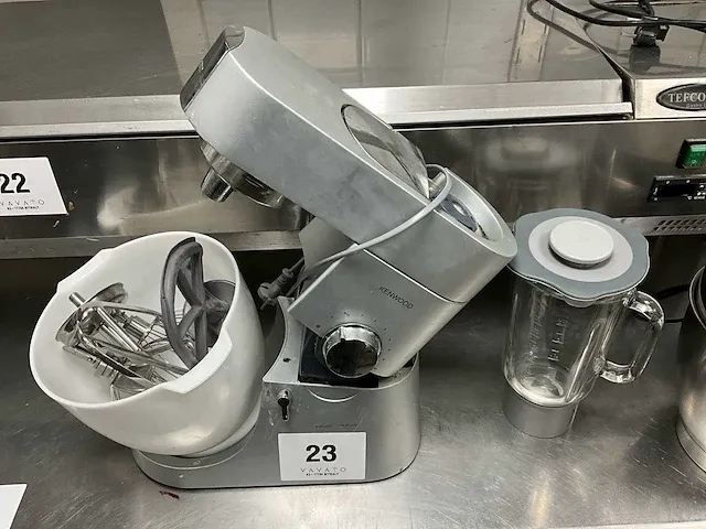 Kenwood km020 major titanium keukenmachine - afbeelding 2 van  4