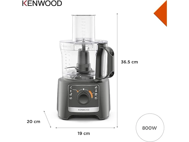 Kenwood multipro compact keukenmachine - afbeelding 5 van  5