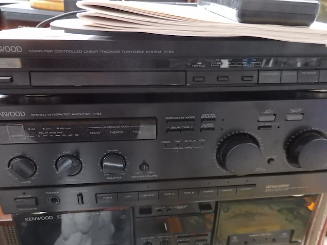 Kenwood muziektoren +2 boxen - afbeelding 3 van  5