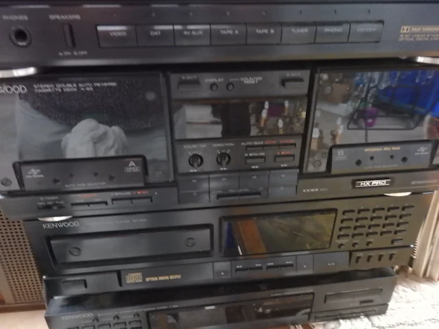 Kenwood muziektoren +2 boxen - afbeelding 4 van  5
