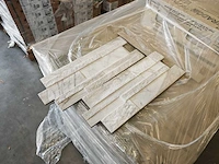 Keradom marmi white mat wandtegel 16x40 cm 30 m² - afbeelding 2 van  6