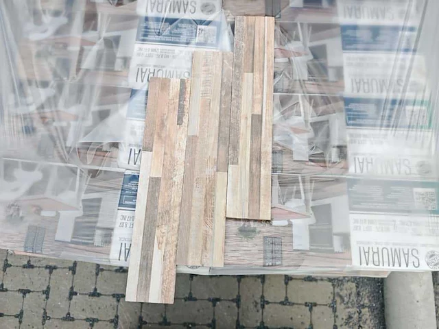 Keradom samurai beige mat wandtegel 7,5x38,5 cm 16,48 m² - afbeelding 1 van  7