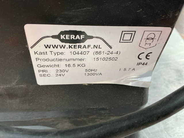Keraf 104407 bouwaansluitkast - afbeelding 4 van  4
