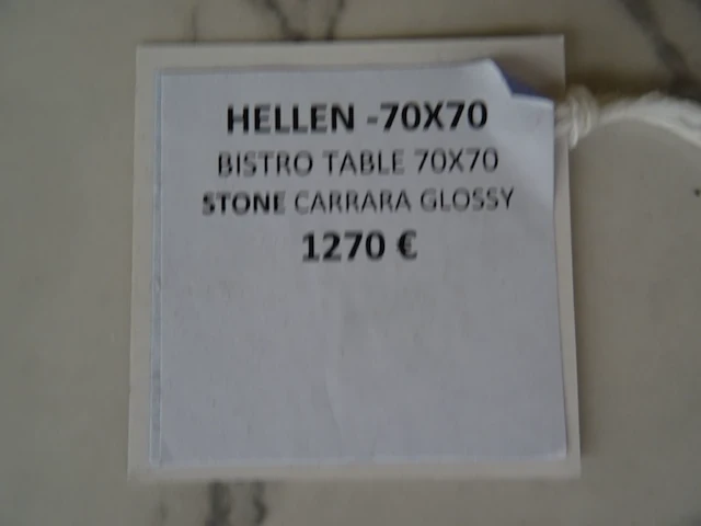 Keramiek bistro-tafel - afbeelding 4 van  4