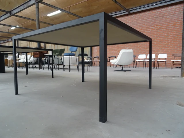 Keramiek eettafel - afbeelding 3 van  3