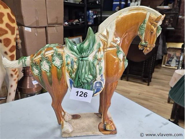 Keramieken paard - afbeelding 1 van  3
