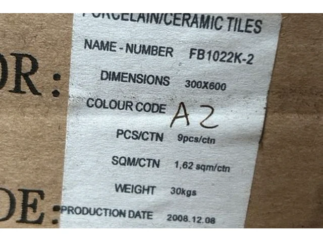 Keramische tegel 48 m² - afbeelding 3 van  3