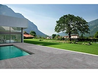 Keramische tuintegel 46,08m2 factory greige 60x60cm gerectificeerd - afbeelding 1 van  5