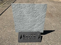 Keramische tuintegel-terrastegel 60x60x2 quarzite grey 46,08m2 - afbeelding 3 van  4