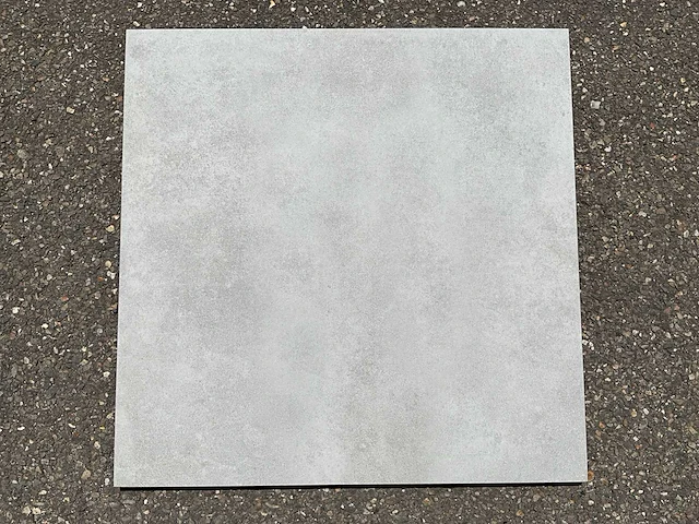 Keramische tuintegel-terrastegel 60x60x2cm cemento grey 46,08m2 - afbeelding 2 van  4