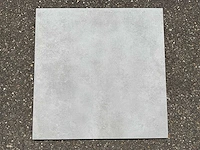 Keramische tuintegel-terrastegel 60x60x2cm cemento grey 46,08m2 - afbeelding 2 van  4