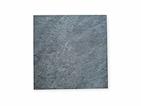 Keramische tuintegel-terrastegel 60x60x2cm qarzite antraciet 46,08m2 - afbeelding 1 van  4