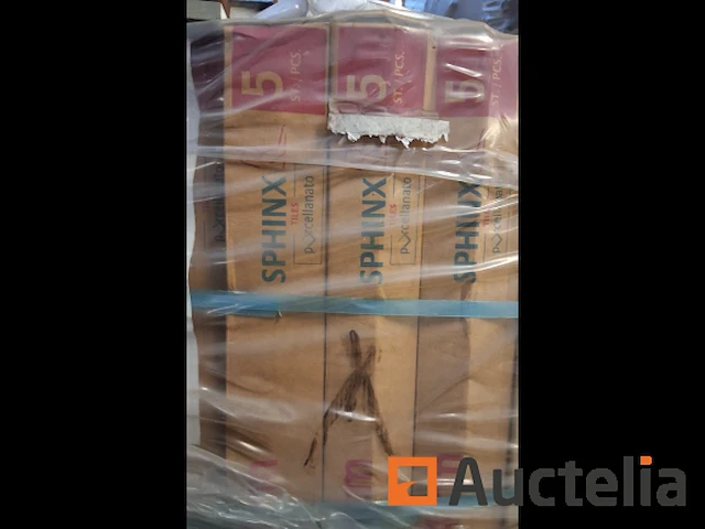 Kermaische tegels 44 x 44 spinx elements 75m2 - afbeelding 2 van  5