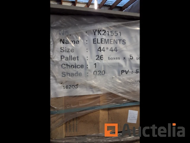 Kermaische tegels 44 x 44 spinx elements 75m2 - afbeelding 4 van  5