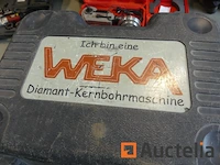 Kernboormachine met statief en compressor weka dk17 - afbeelding 2 van  10