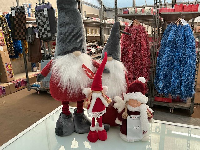 Kerst dekoratie. (4x) - afbeelding 1 van  1