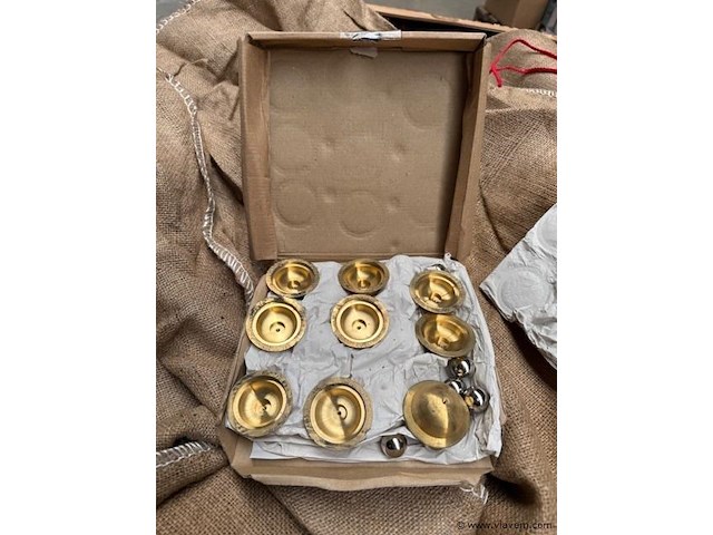 Kerstbomen hout met kaarshouders - afbeelding 3 van  4