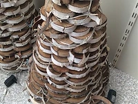 Kerstbomen met verlichting 2stuks (beschadigd) - afbeelding 2 van  3