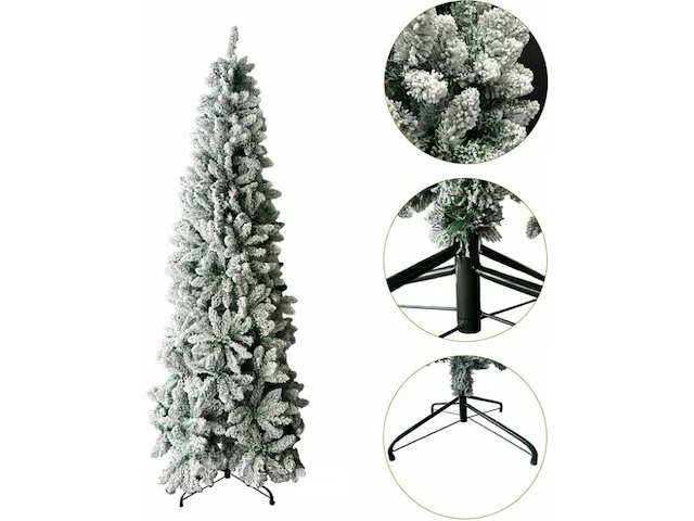 Kerstboom icy elegance 210cm - afbeelding 2 van  3