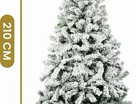 Kerstboom sneeuw 210cm - afbeelding 1 van  7