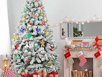 Kerstboom sneeuw 210cm - afbeelding 4 van  7