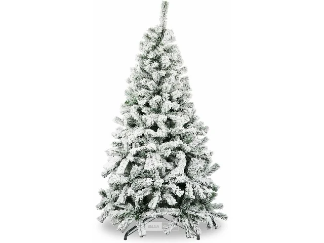 Kerstboom sneeuw 210cm - afbeelding 6 van  7