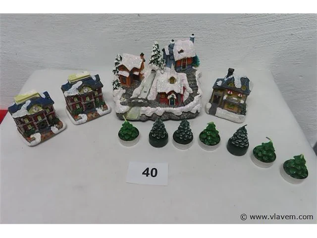 Kerstdecoratie, 11 stuks - afbeelding 1 van  3