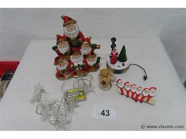 Kerstdecoratie, 5 stuks - afbeelding 1 van  3