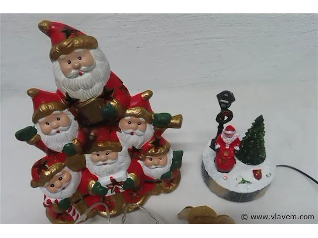 Kerstdecoratie, 5 stuks - afbeelding 2 van  3