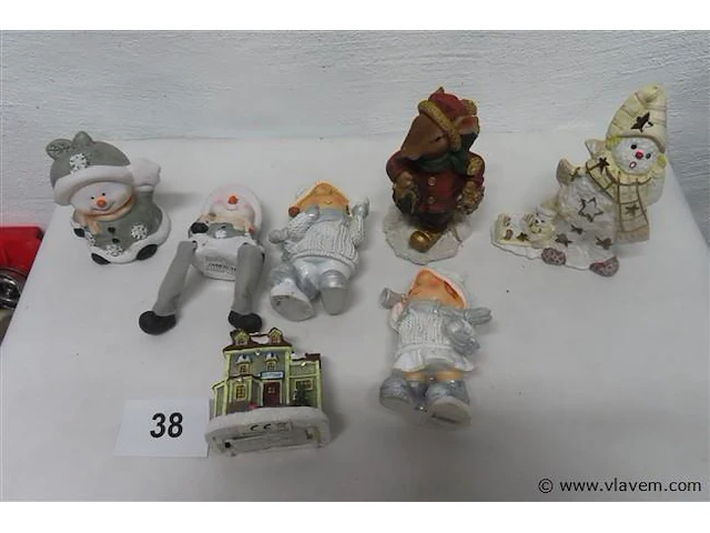 Kerstdecoratie, 7 stuks - afbeelding 1 van  3