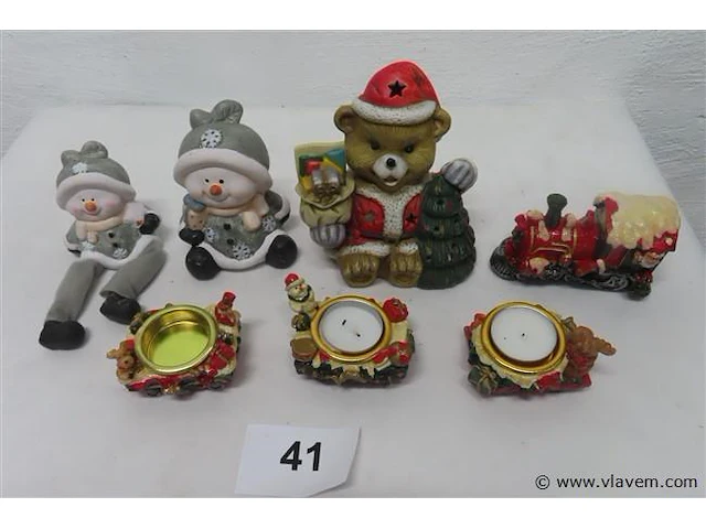 Kerstdecoratie, 7 stuks - afbeelding 1 van  3