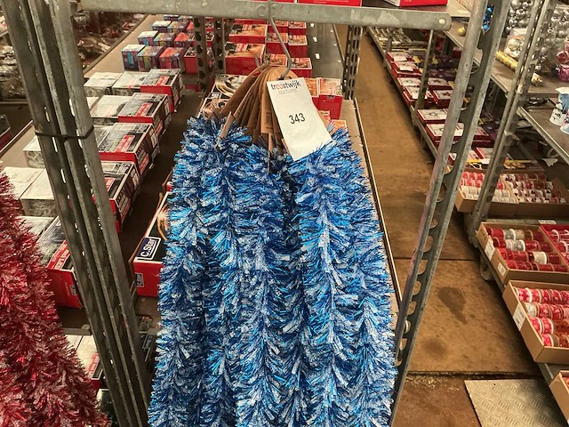 Kerstdecoratie slingers. (15x) - afbeelding 1 van  2