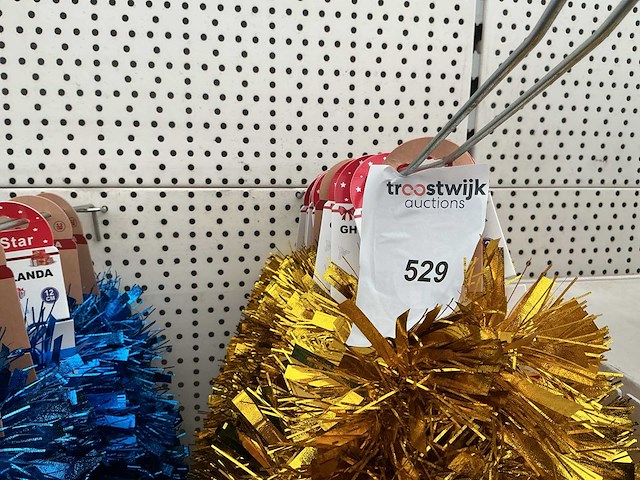 Kerstdecoratie slingers. (15x) - afbeelding 1 van  2