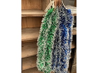 Kerstdecoratie slingers. (9x) - afbeelding 2 van  2
