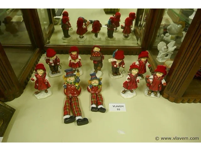 Kerstfiguurtjes - afbeelding 1 van  1