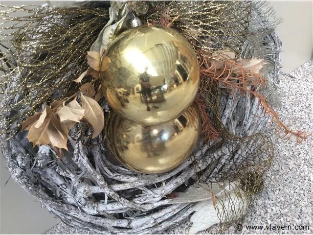 Kerstkrans - afbeelding 2 van  3