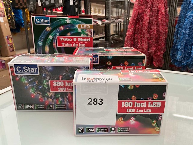 Kerst,led decoratie. (4x) - afbeelding 1 van  1