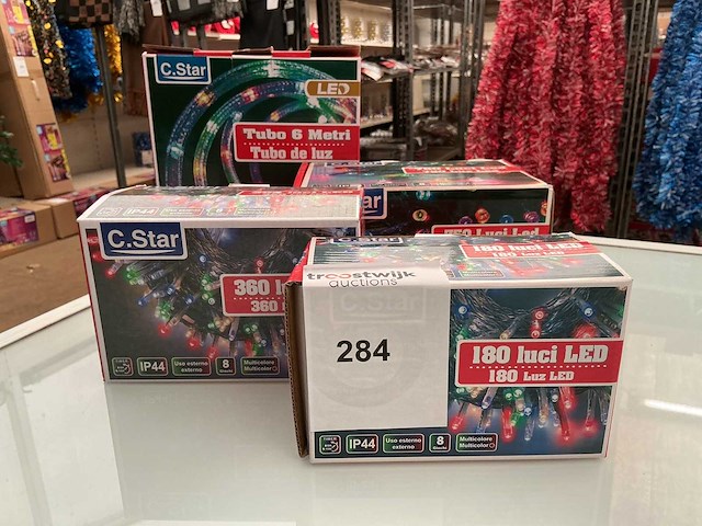 Kerst,led decoratie. (4x) - afbeelding 1 van  1