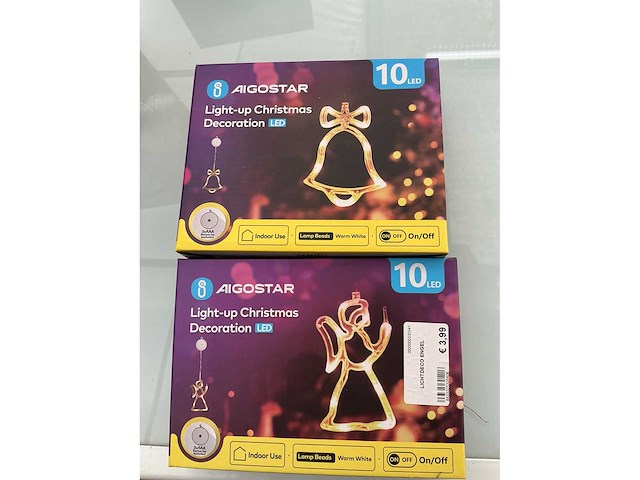 Kerst,leddecoratie. (4x) - afbeelding 2 van  3