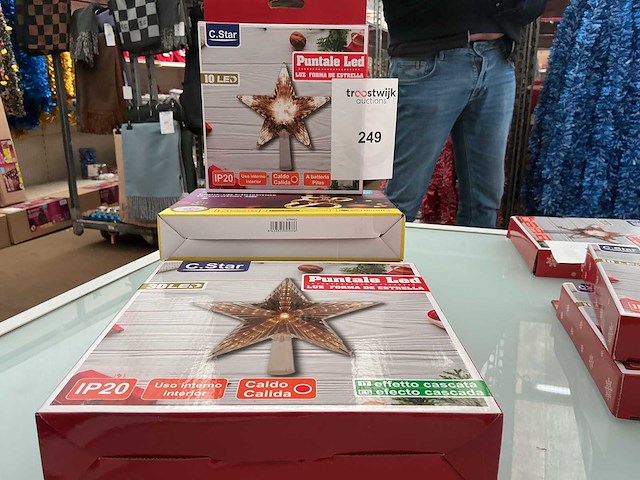 Kerst,leddecoratie. (4x) - afbeelding 1 van  1