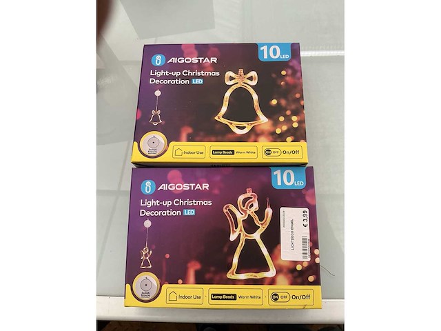 Kerst,leddecoratie. (4x) - afbeelding 2 van  3