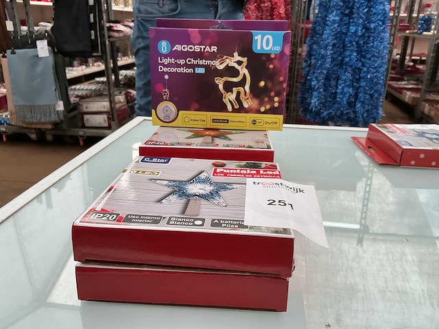 Kerst,leddecoratie. (5x) - afbeelding 1 van  1