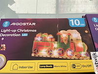 Kerst,ledster decoratie. (4x) - afbeelding 3 van  3