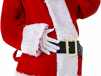 Kerstmankostuum deluxe 11delig (xl) - afbeelding 4 van  4