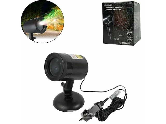 Kerstverlichting projector - afbeelding 1 van  3